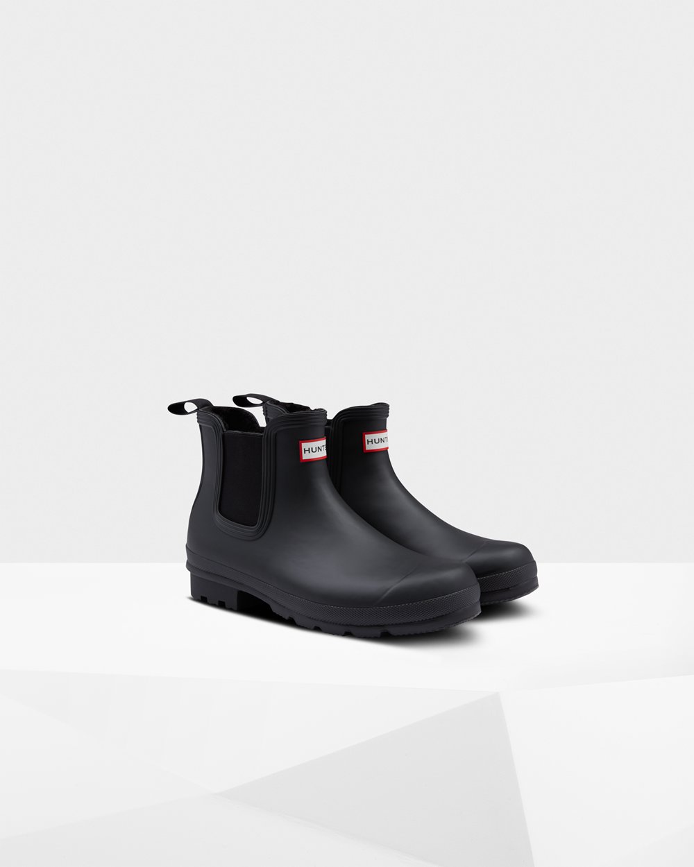 Chelsea Boots Herr - Hunter Original Insulated - Svarta - 841356-JVW